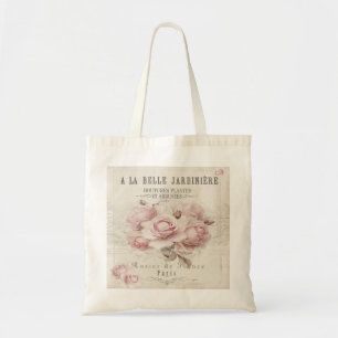 shabby chic,rustic,vintage,floral,collage,country tote bag