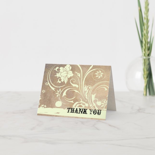 Shabby Chic Thank You (Front)