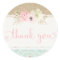 Shabby Chic Thank You Stickers