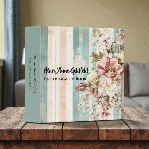 Shabby Chic Victorian Custom Baby Photos Binder