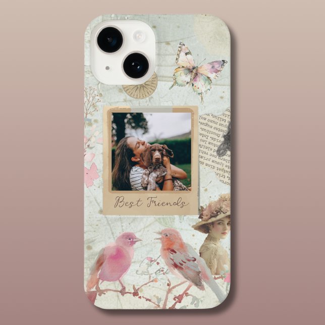 Shabby Chic Vintage Personalized Case-Mate iPhone Case (Creator Uploaded)