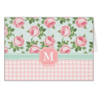 Shabby & Chic Vintage Rose Floral Personnalisé