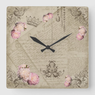 Shabby Chic - Wall Clock