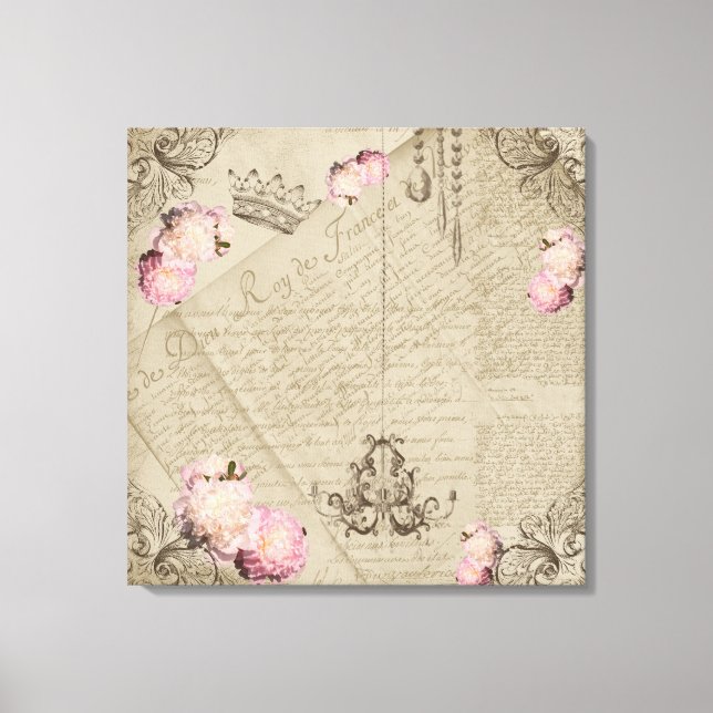 Shabby Chic - Wrapped Canvas (Front)