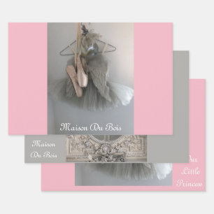 Shabby chic wrapping paper