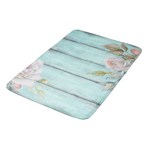 Shabby Country Chic Rustic Bath Mat