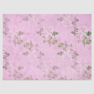 Shabby Floral Purple Series Design 10 Tissue Paper