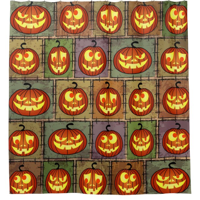 Shabby Halloween, vintage background. (Front)