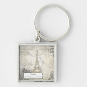 Shabby: Paris is Always a Good Idea! Keychain