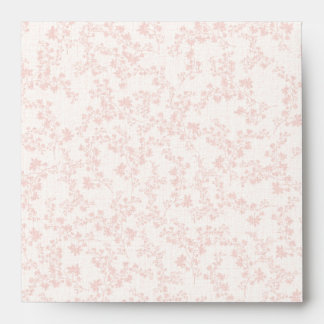 Shabby Pink Victorian Style Wedding Envelopes