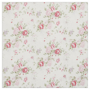 Shabby Rose Floral Fabric