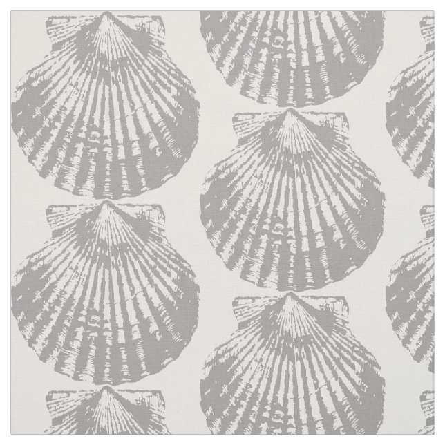 Shabby seashells fabric (Swatch)