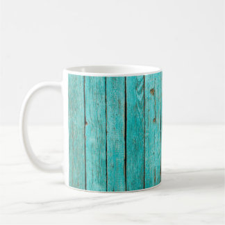 Shabby Wood Backgroundwood, beach, background, blu Coffee Mug