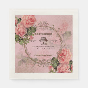 ShabbyVintageRoses2 - Paper Napkins