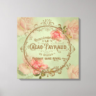 ShabbyVintageRoses3 - Toile enveloppée