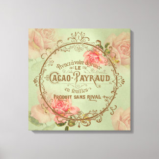 ShabbyVintageRoses3 - Toile enveloppée