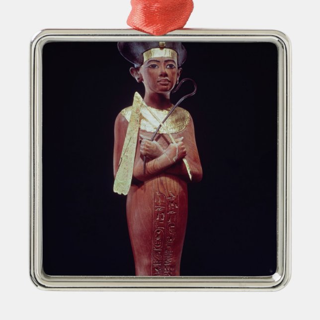 Shabti figure of the king metal ornament (Front)