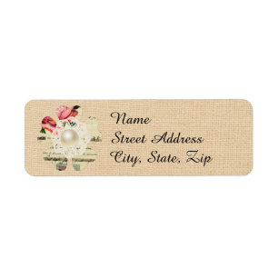 Shaby Chic Mailing Labe