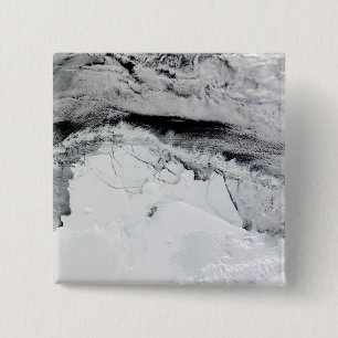 Shackleton Ice Shelf, Antarctica 2 Inch Square Button