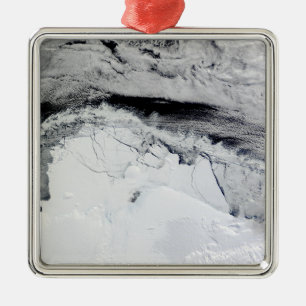 Shackleton Ice Shelf, Antarctica Metal Ornament