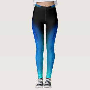 shade of dirty blue leggings