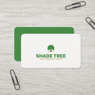 Shade Tree Logo Design | Editable Colour |  Business Card