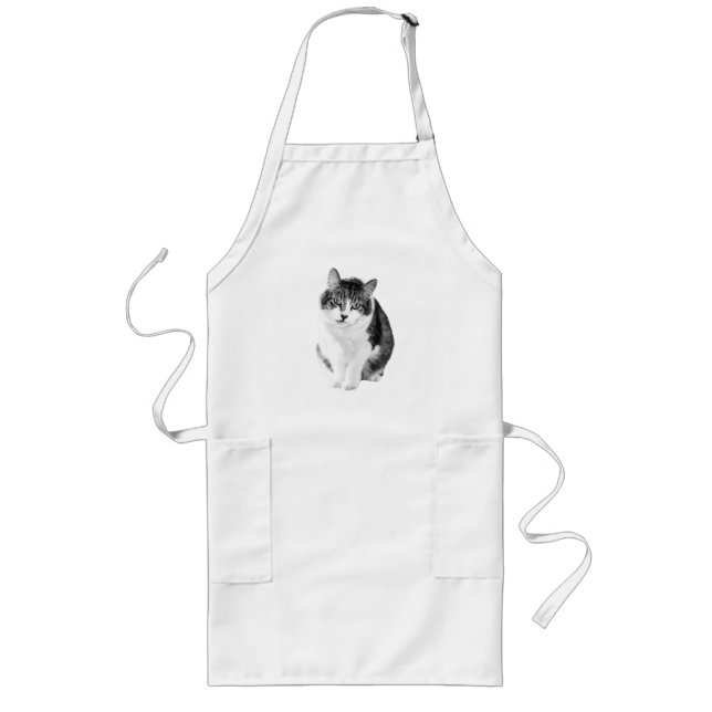 Shaded Cozy Figure Long Apron (Front)
