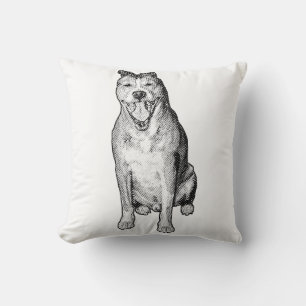 Shaded Quiet Form Throw Pillow
