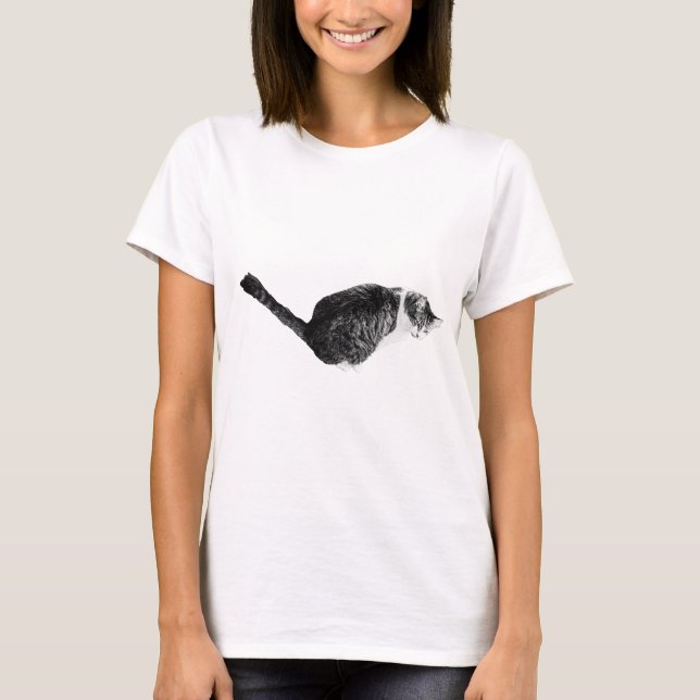 Shaded Tilt, Soft Focus T-Shirt (Front)