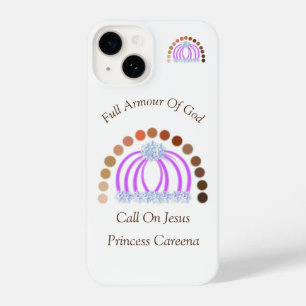 Shades Of A Princess Girl Full Armour of God  iPhone 14 Case