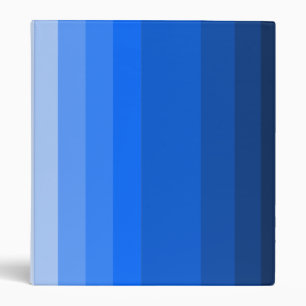 Shades of Blue  Binder