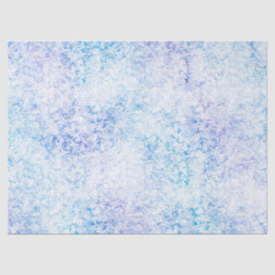 Shades of blue frost tissue paper