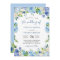 Shades of Blue Hydrangeas Pastel Floral Wedding