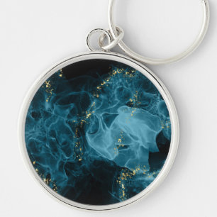 Shades of Blue Keychain