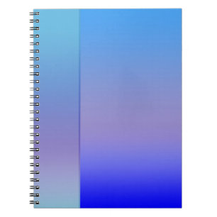 Shades of Blue Notebook