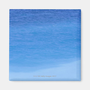 Shades of blue ocean, Rhodos, Greece Magnet