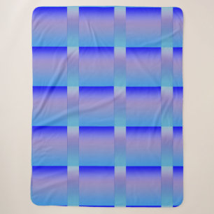 Shades of Blue Sherpa Blanket