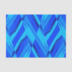 shades of blue tissue paper