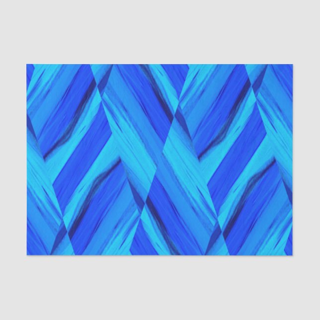 shades of blue tissue paper (Front)