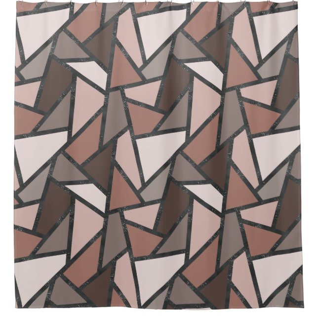 Shades of brown stained glass pattern (Front)
