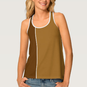 Shades of Brown Women's Tank Top