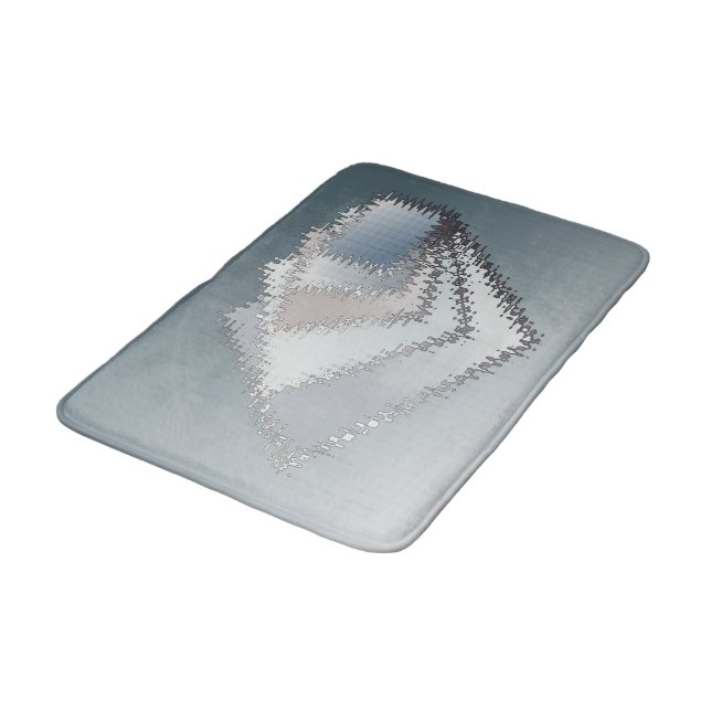 Shades of Clouds Bath Mat (Angled)