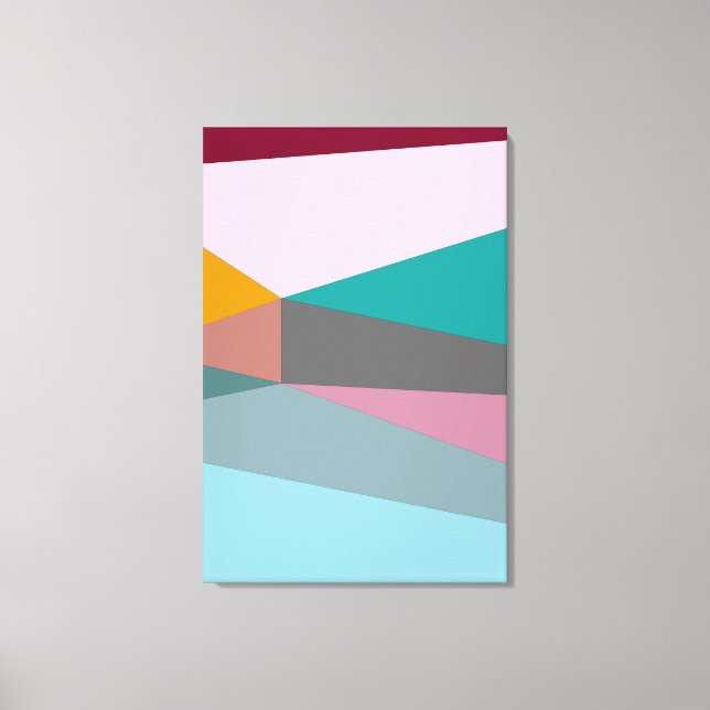 Shades Of Colors_02 Canvas Print (Front)