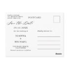 Shades of Dusty Purple Blooms Floral Save the Date