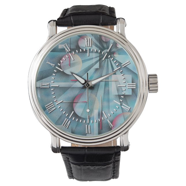 Shades of Fibonacci Watch (Front)