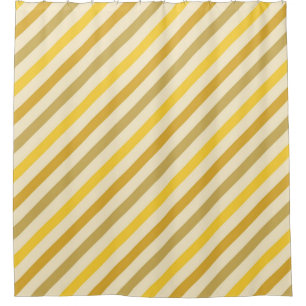 Shades of Gold Diagonal Stripe Modern