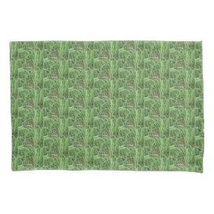 Shades of Green Beach Grass Standard Pillowcase