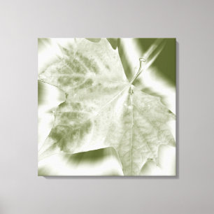 shades of green canvas print