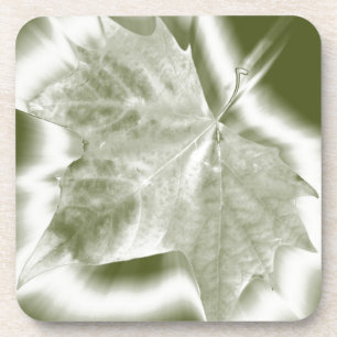 shades of green coaster