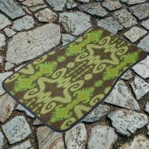 Shades of Green Ikat